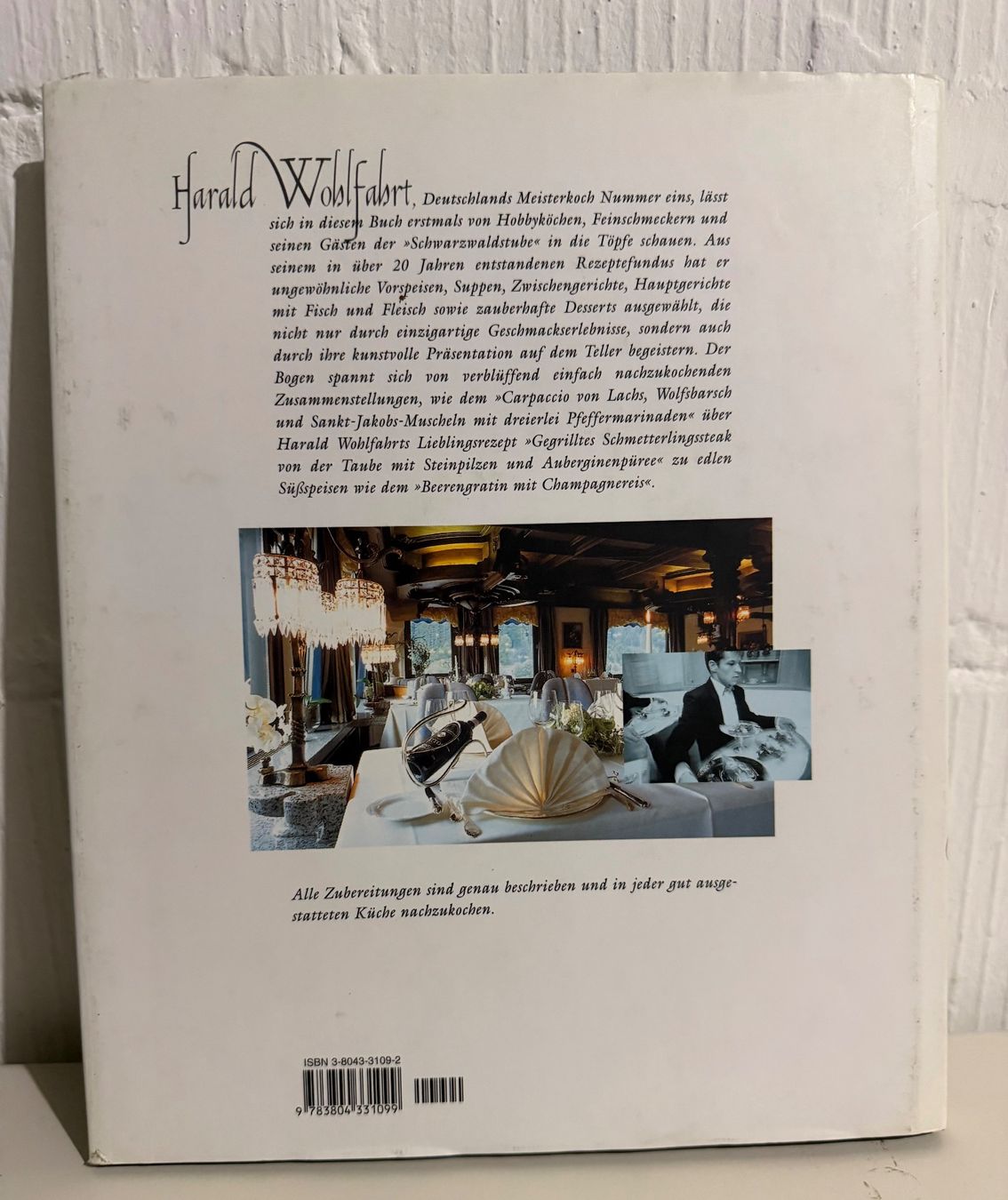 Libri: Kochbuch von Harald Wohlfahrt – Usato da Männedorf venduto da Suvretaner 1