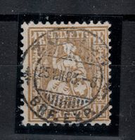 1Fr. Faserpapier, mit Attest SBK Nr. 52