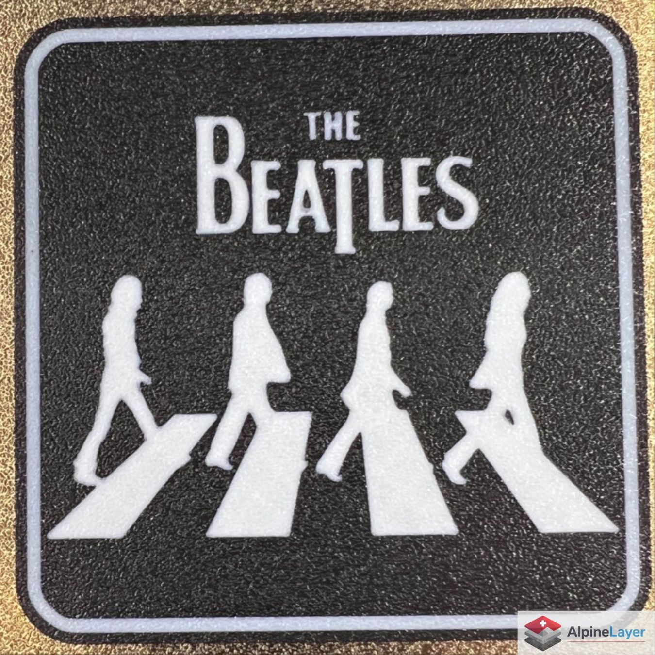 Sottobicchieri: Beatles Abbey Road Coaster 3D Printed Drink Coaster – Nuovo (secondo la descrizione) da Losone venduto da AlpineLayer