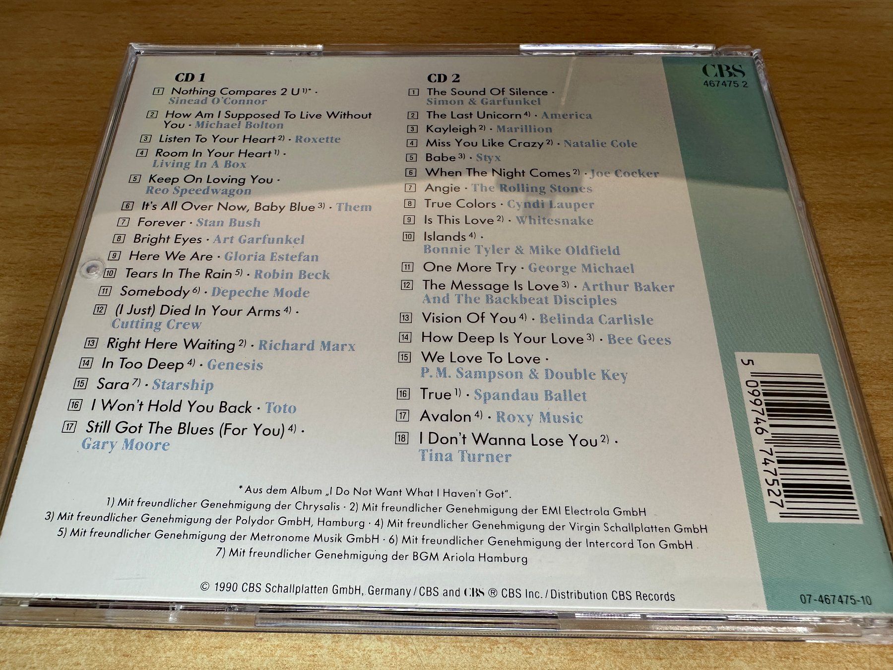 CD: Various – Kuschelrock 4 - 2 CD – Usato da Rikon im Tösstal venduto da Alpenmutz 1