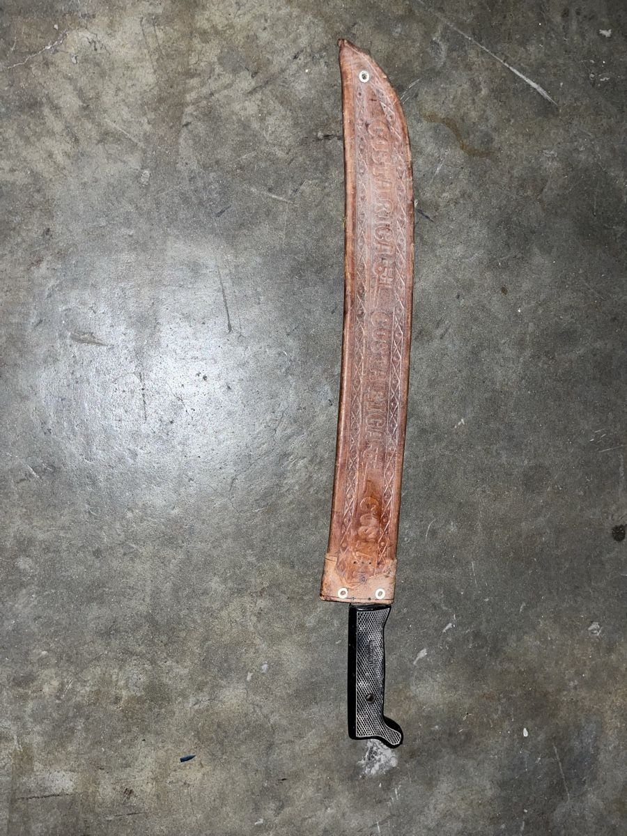 Zubehör: Machete mit Lederscheide gebraucht  – Gebraucht aus Schötz von RcK1994 3