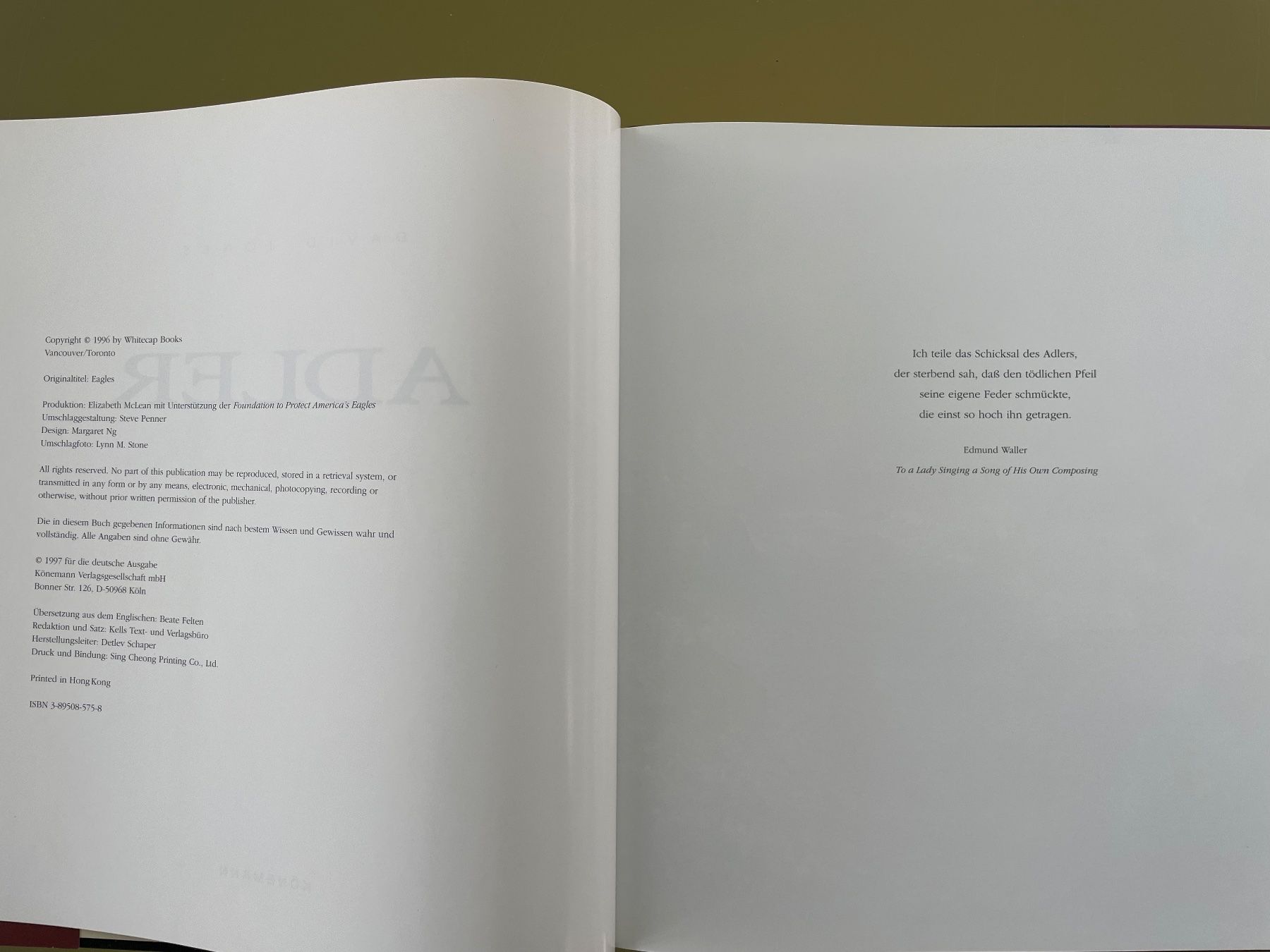 Bücher: ADLER Buch von David Jones, 1997 – Gebraucht aus Sutz von fx05 2