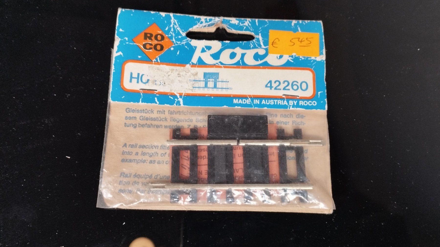 Roco Modellini di ferrovie: Roco 42260 Unterbrechergleis mit Diode – Usato da Basel venduto da Schof