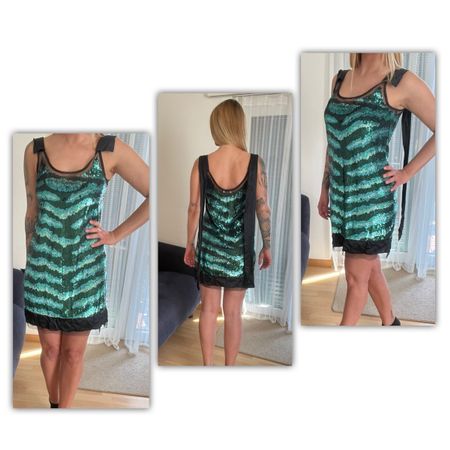 Palliettenkleid boho