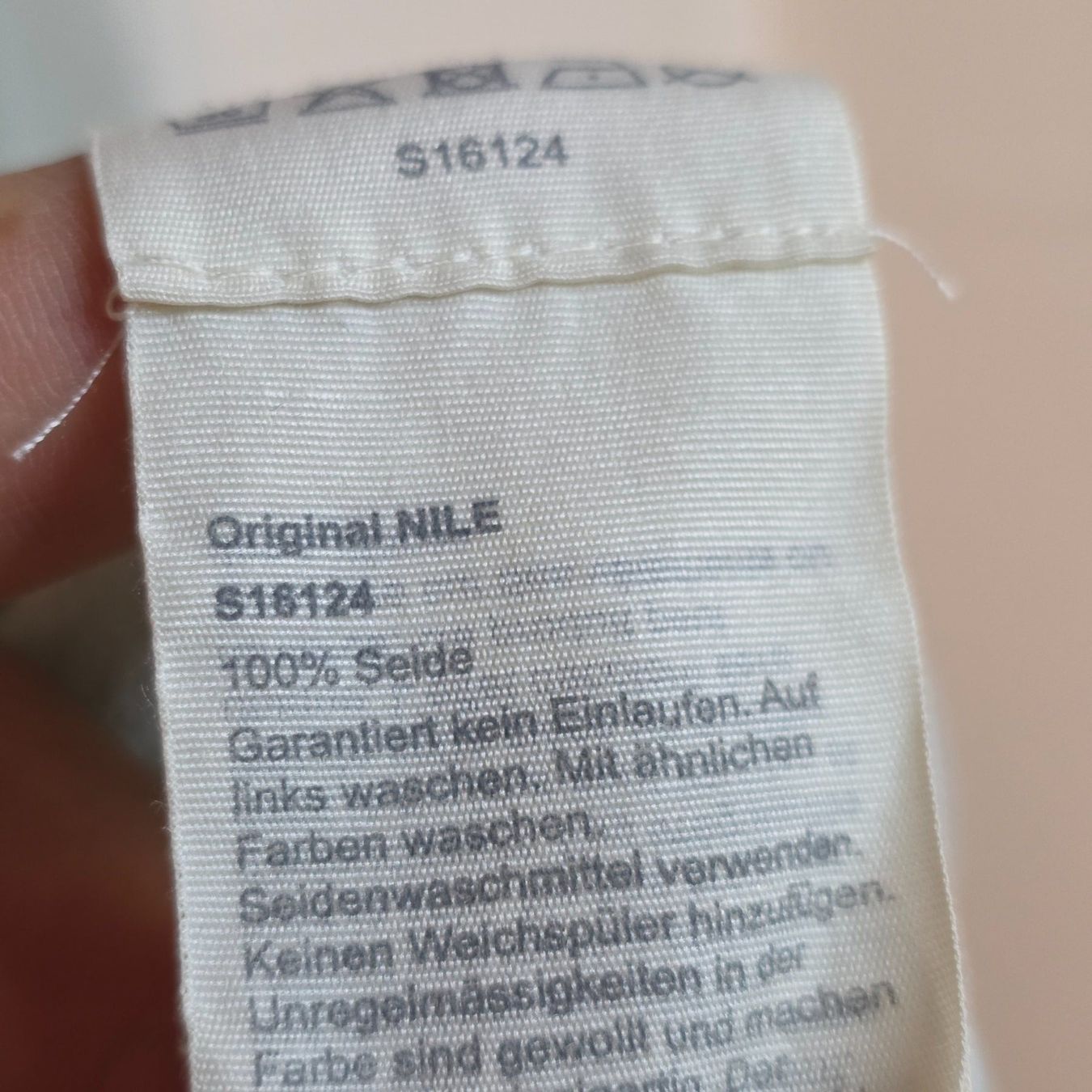 Nile Camicette: 100% Seide transparente Bluse Gr. S/M Nile Essentials – Usato da Wald ZH venduto da CapLux 6