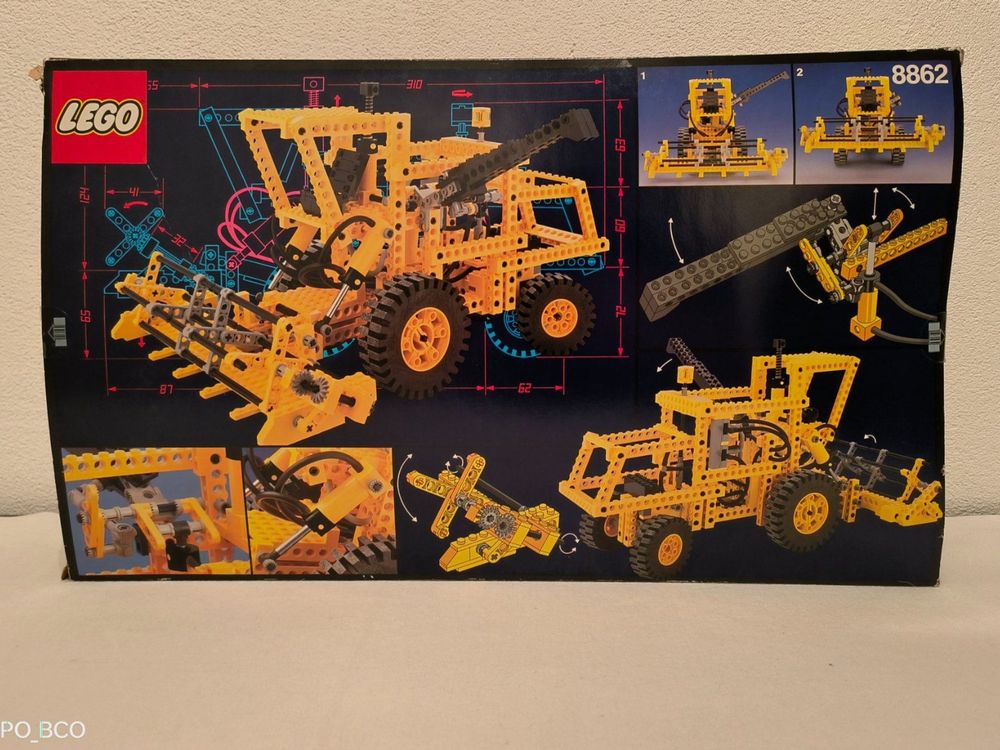 LEGO® Technic 8862 Backhoe Grader / Pneumatic Bagger NEU Kaufen auf Ricardo