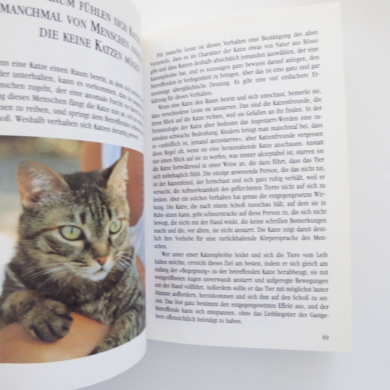 Bücher: Catwatching - Die Körpersprache der Katze – Gebraucht aus Basel von Kunterbunt12 3