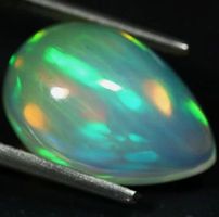 Ethiopian Welo Opal Pear Cabochon Opal 5.20Cts #B14