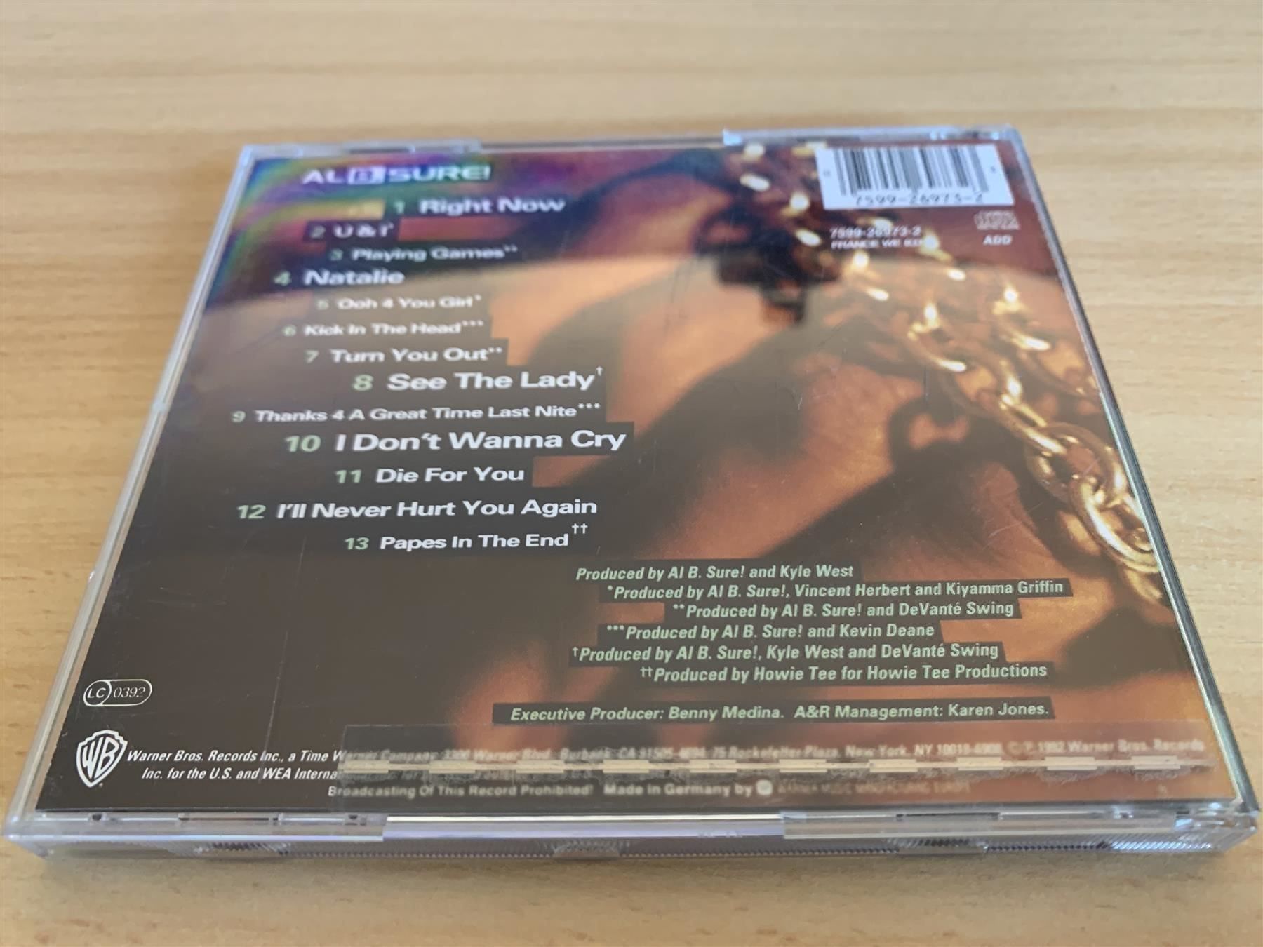 CDs: Al B. Sure! – Sexy Versus – D'occasion à Rikon im Tösstal par Alpenmutz 1