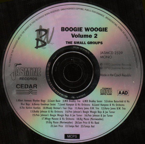 CD: The Small Groups BOOGIE WOOGIE  Albert Ammons Count Basie CD – Usato da Kandergrund venduto da Sososo 2
