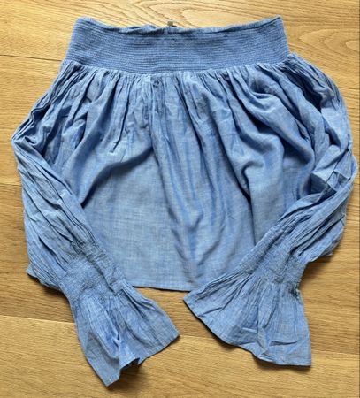 Maje Damen Bluse Off-Shoulder Grösse 2 leichte Gebrauchsspur