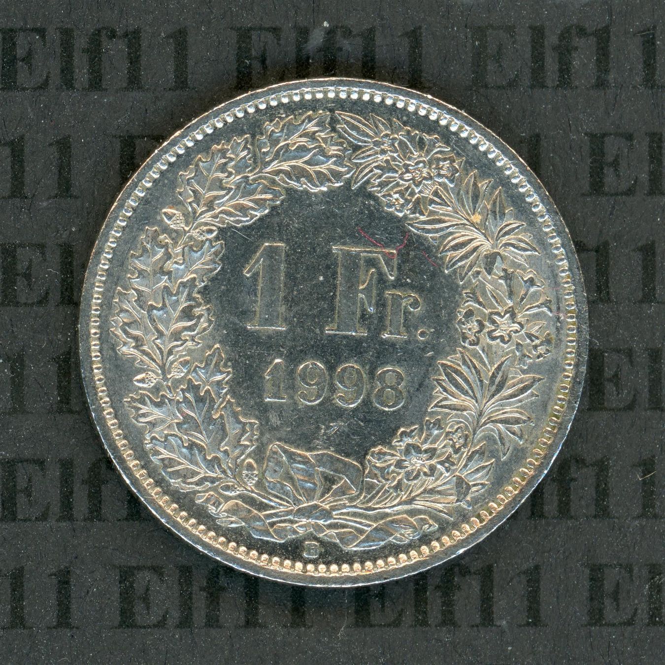Tutti le monete: CHF___1.00 1998 -vz 1 Franken – Usato da Widnau venduto da Elf11