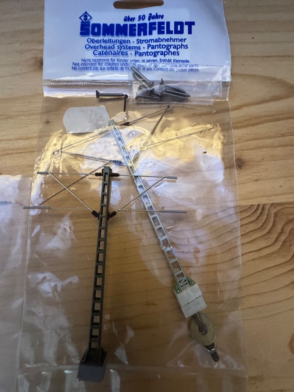 Sommerfeldt Modellini di ferrovie: Oberleitung masst 1:87 – Usato da Klarsreuti venduto da Sbirolipiero 1