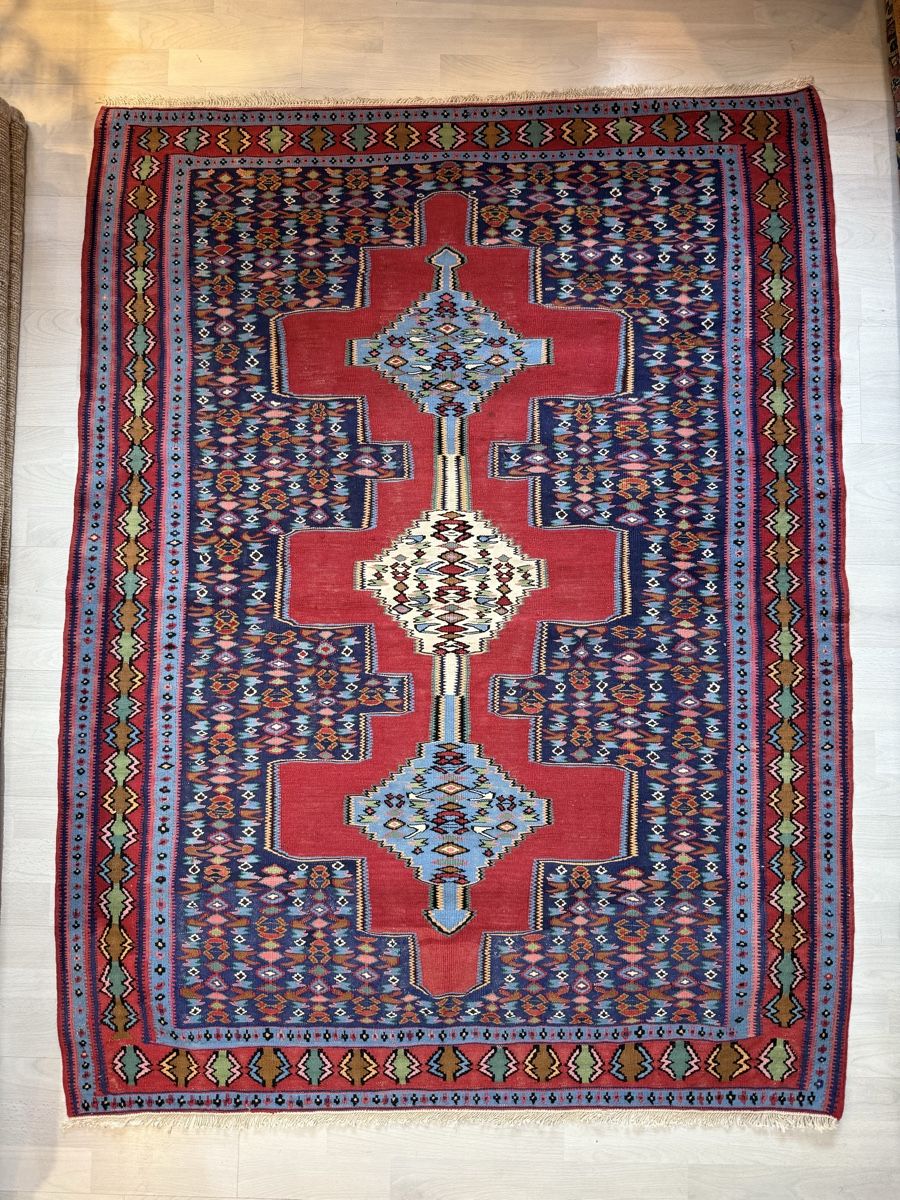 Kelim Teppiche: Orientteppich, Handgewebt ,Kelim 157x122.cm – Neu (gemäss Beschreibung) aus Büron von Filadefia-888 1