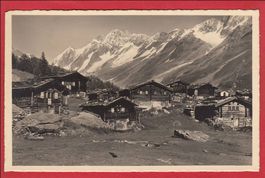 FAFLERALP IN LÖTSCHEN, SATTELHORN-SCHIENHORN, FOTO E. GYGER