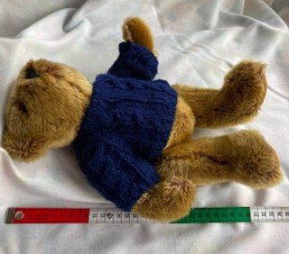 Spielzeuge: Teddybär mittelgross braun mit Pullover – Neu (gemäss Beschreibung) aus Regensdorf von Langenbach51 3