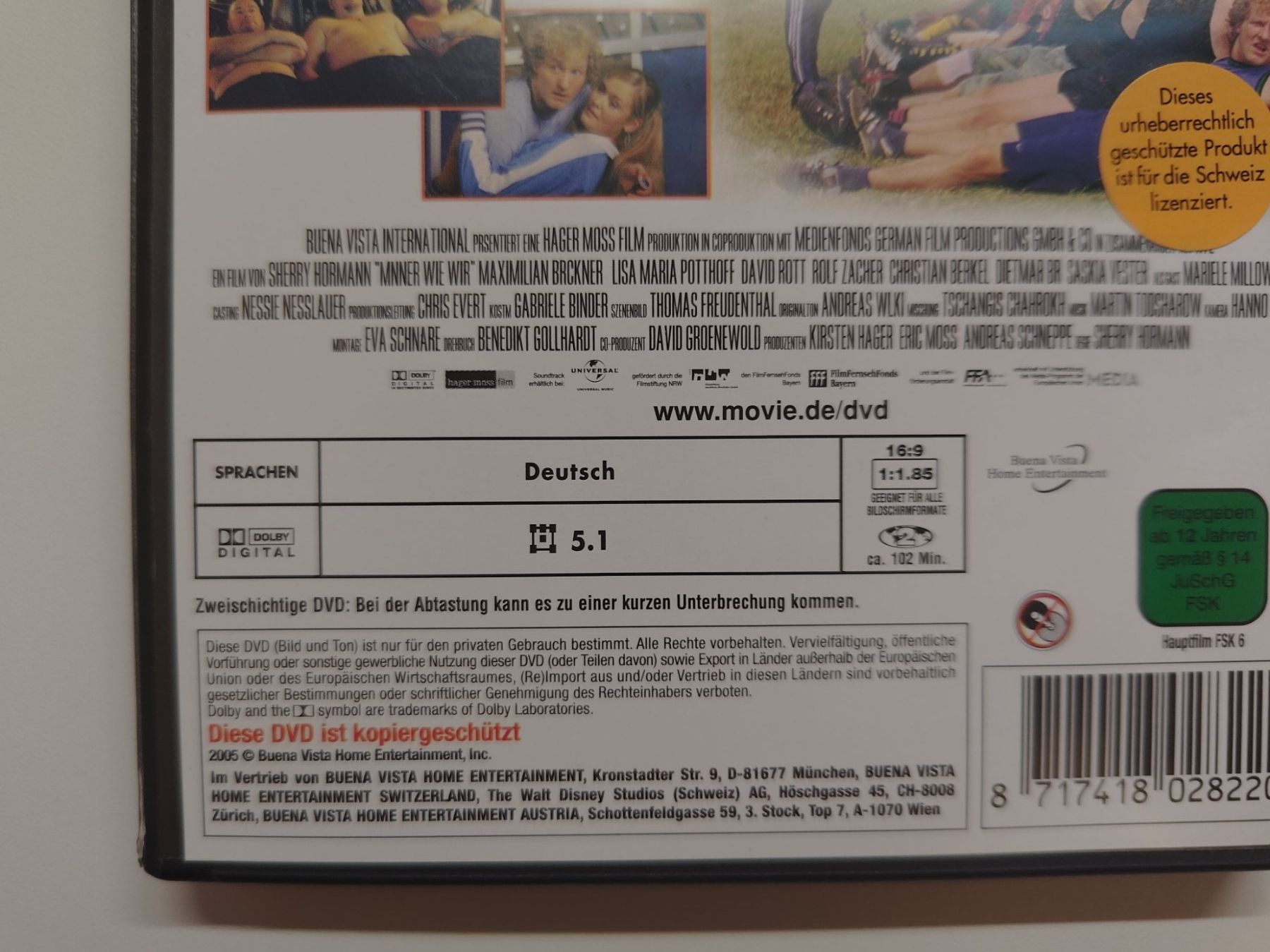 Alle DVDs: Männer wie wir – Gebraucht aus Liestal von Kratzilla 3