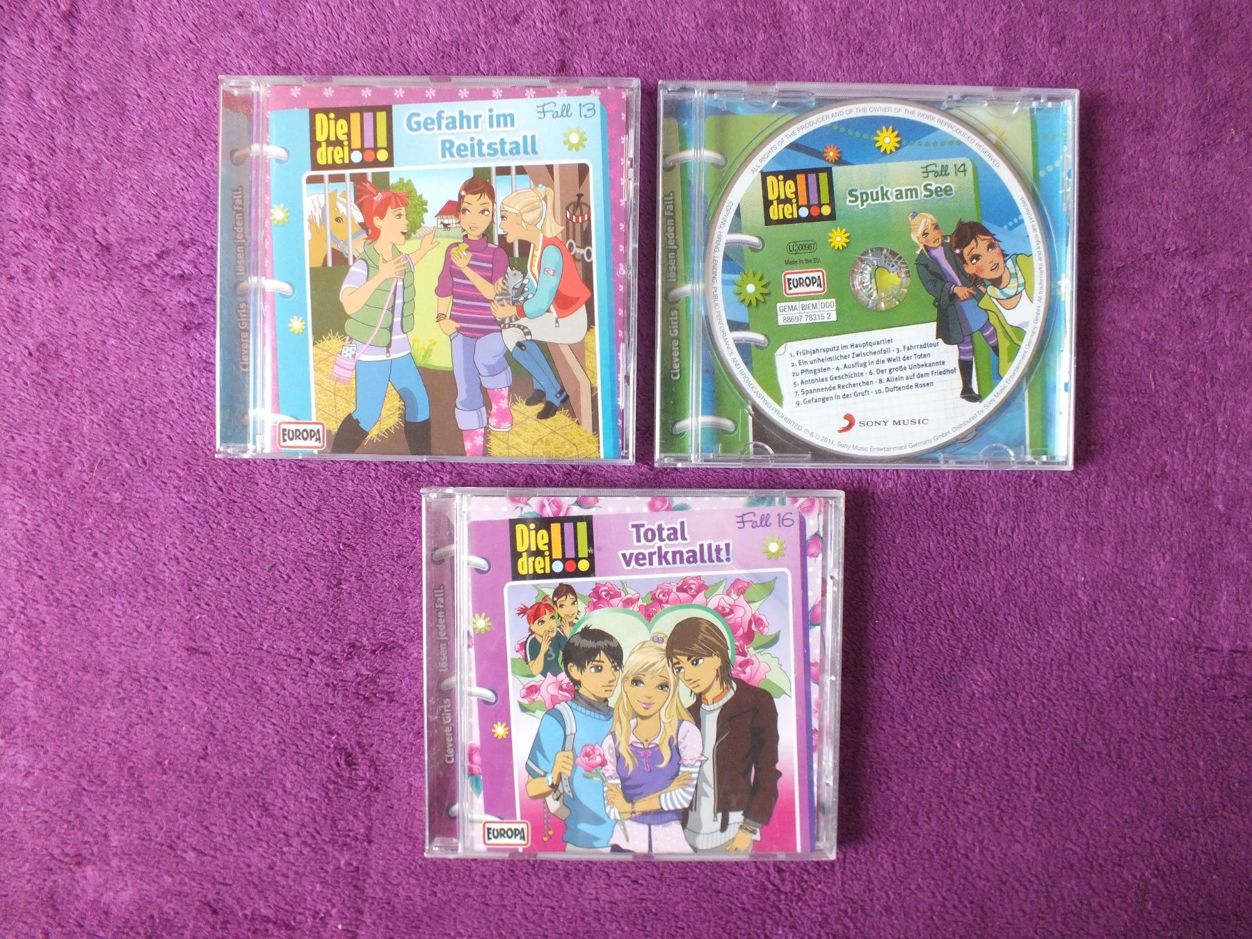 CDs: 7 - Die drei !!! - Hörspiel - CD´s – Gebraucht aus Müllheim Dorf von Seeeule01 1