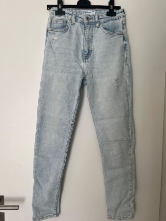 JEAN Femme Super High Waist Skinny BERSHKA T36