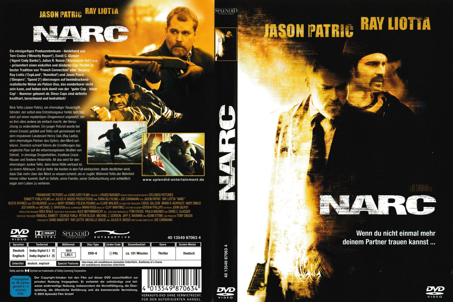 Alle DVDs: DVD - Narc – Gebraucht aus Langnau am Albis von MediaRescuerKeLoX