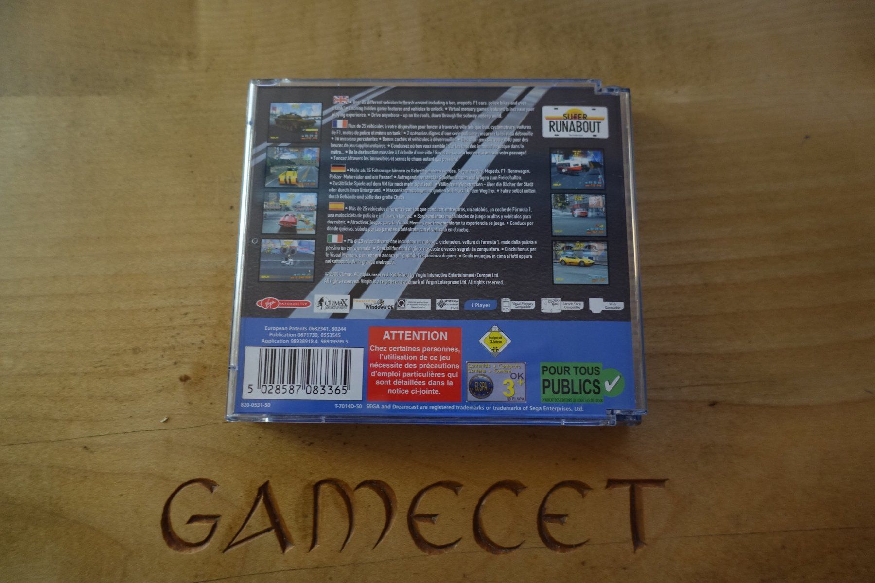Sega Giochi: Super Runabout: The Golden State – Usato da Steinach venduto da Gamecet 2
