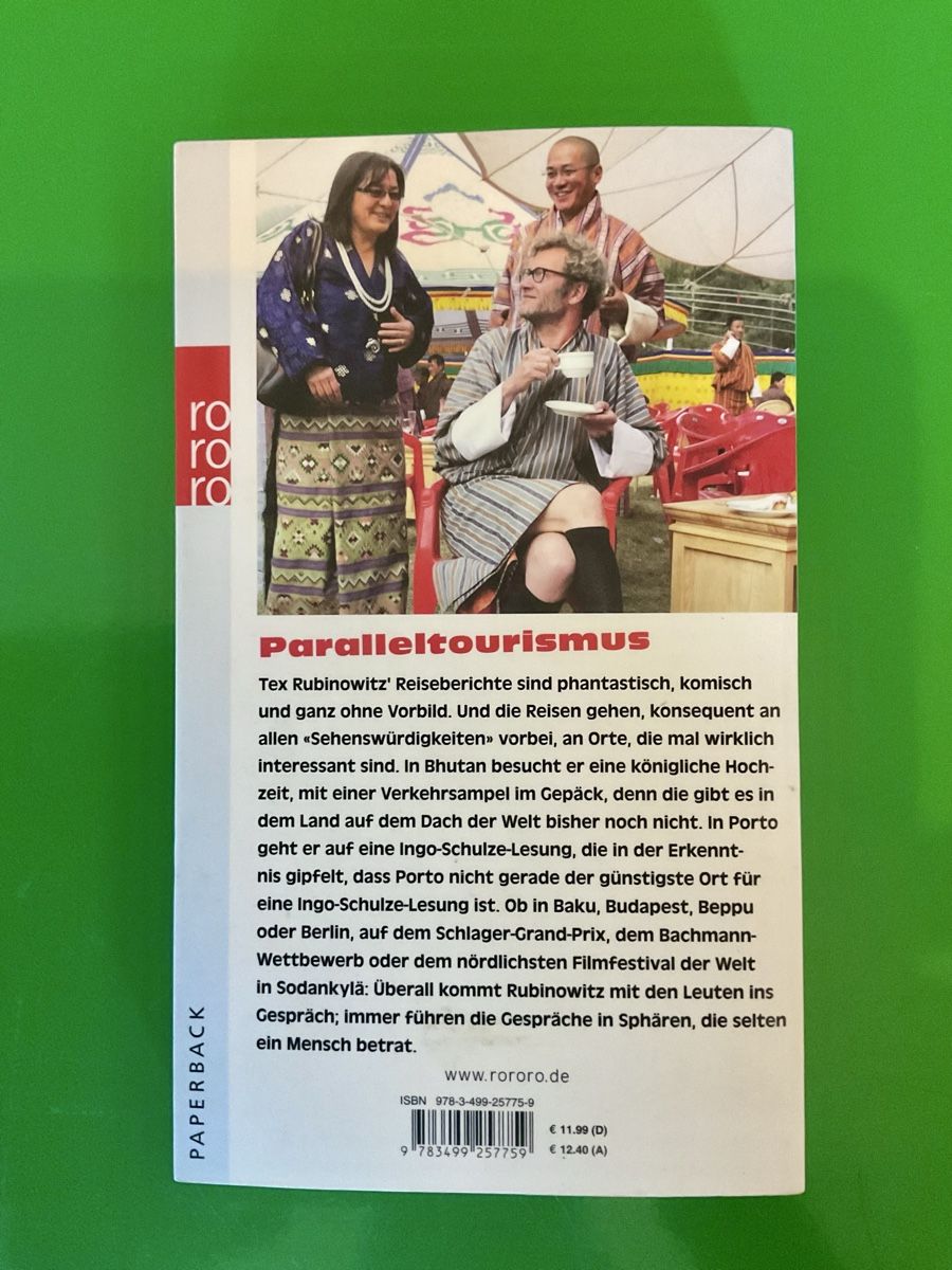 Bücher: Tex Rubinowitz: Parallel Tourismus, Reisebuch, Top! – Gebraucht aus schlieren von euphemismus_1 1