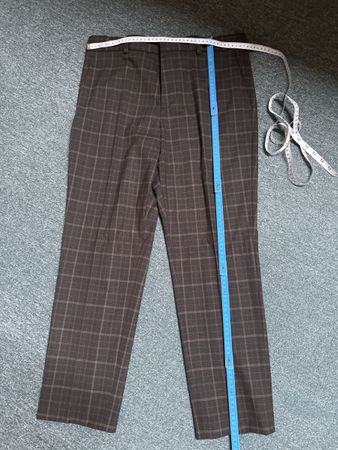 Hose Karomuster Herren Gr 50 H&M