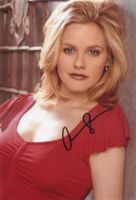 Original Autogramm ALICIA SILVERSTONE auf Großfoto