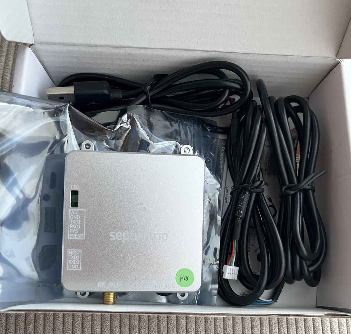 Misurare: Septentrio Mosaic Go Evaluation Kit – Usato da Zug venduto da metebalci 1