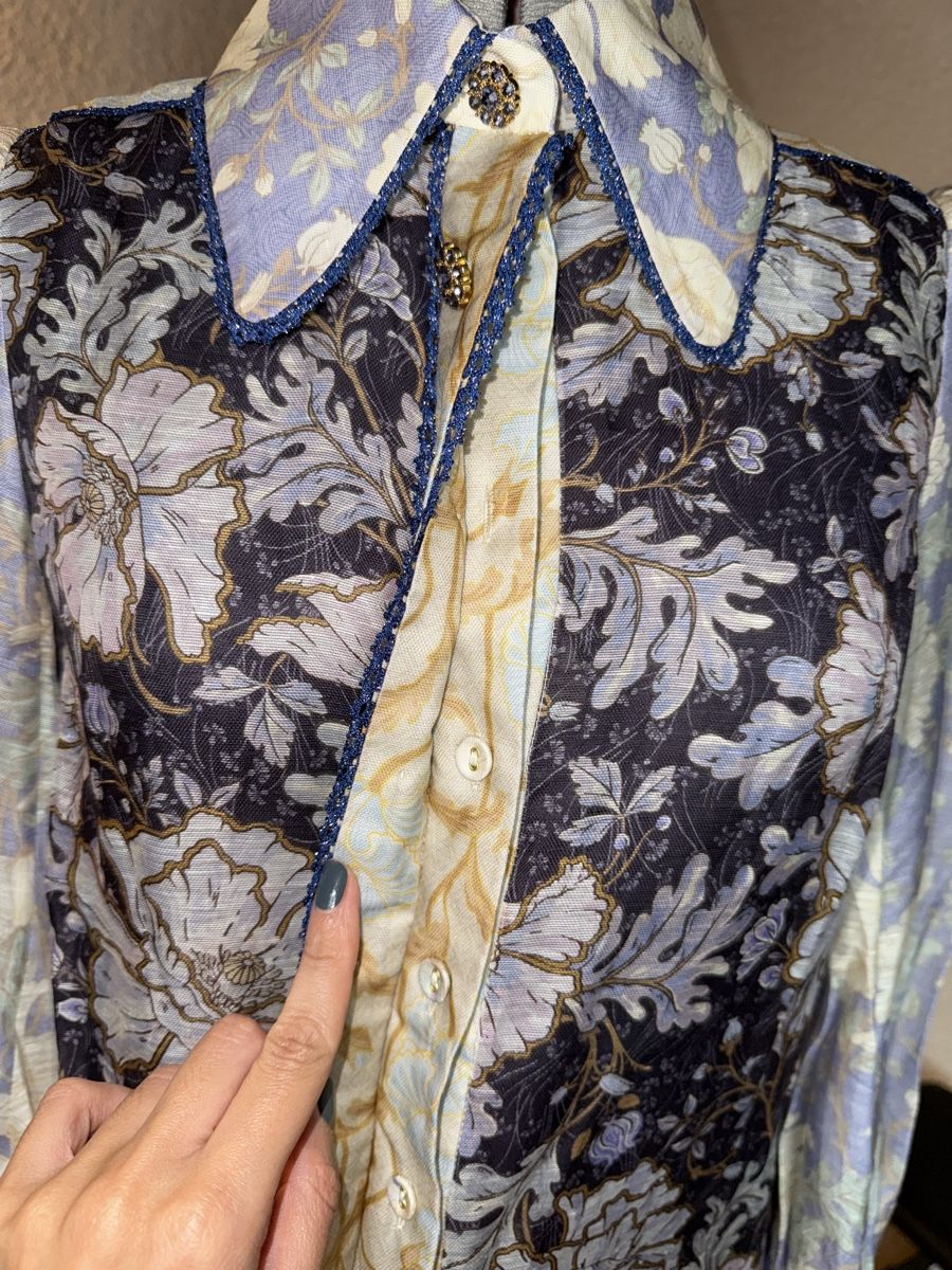 Zimmermann Camicette: Zimmermann Linen and Silk Top – Nuovo (secondo la descrizione) da Schattdorf venduto da Remligand 3