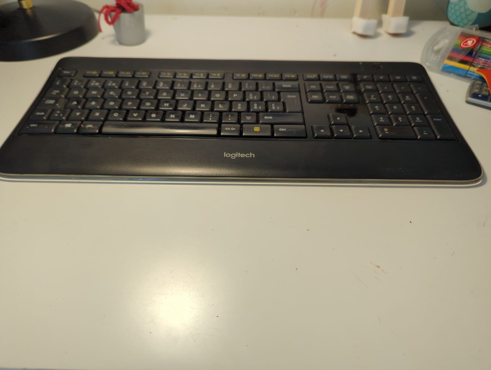 Logitech Tastiere: Logitech k800 ohne Receiver  – Usato da Baden venduto da vongillus 3