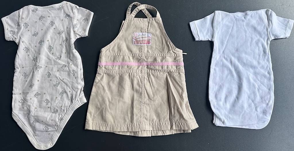 Lotti & Set di vestiti: 5 body et 1 robe (6 mois) – Usato da Petit-Lancy venduto da vaj_1213 3