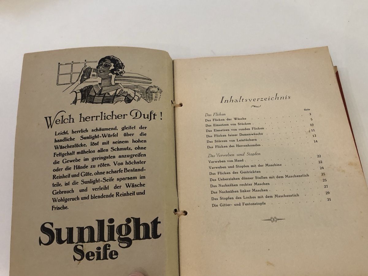 Livres: Haushaltskurs SUNLIGHT INSTITUT ZÜRICH um 1920 – D'occasion à Lufingen par Rac0 2