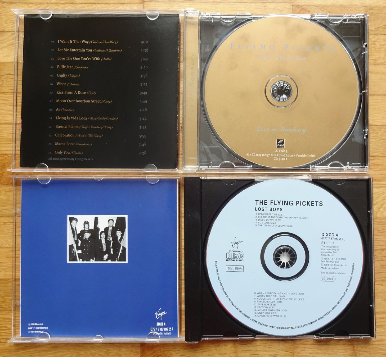CDs: The Flying Pickets: Lost Boys, Next Generation – Gebraucht aus St.Gallen von Paddington11 4