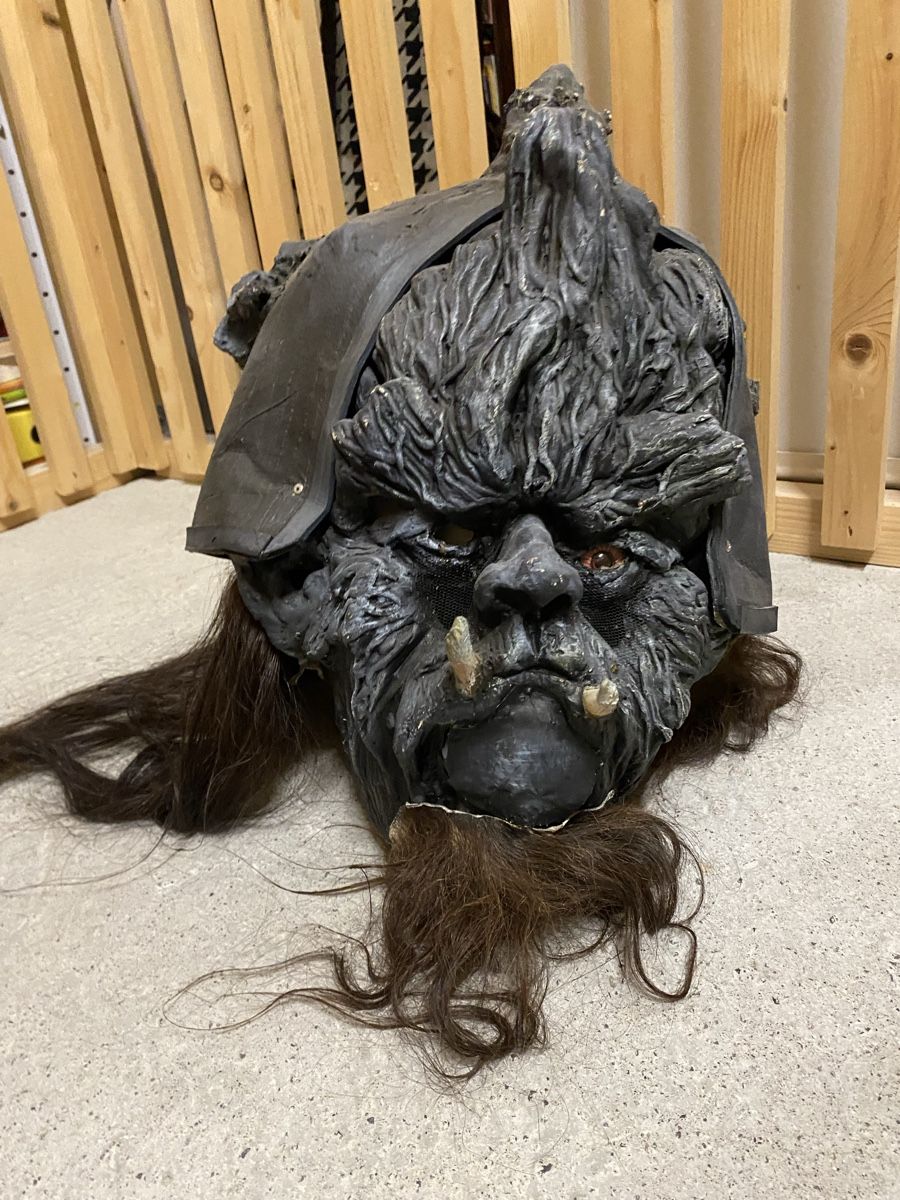 Maschere: Maske Troll oder Goblin mit Haaren Grösse Uni – Usato da Obernau venduto da YvesHeiz 2