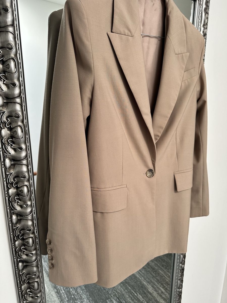 Other Stories Giacche: Oversized & Other Stories Blazer, Size 34, Beige – Usato da Sementina venduto da NinaDel 2