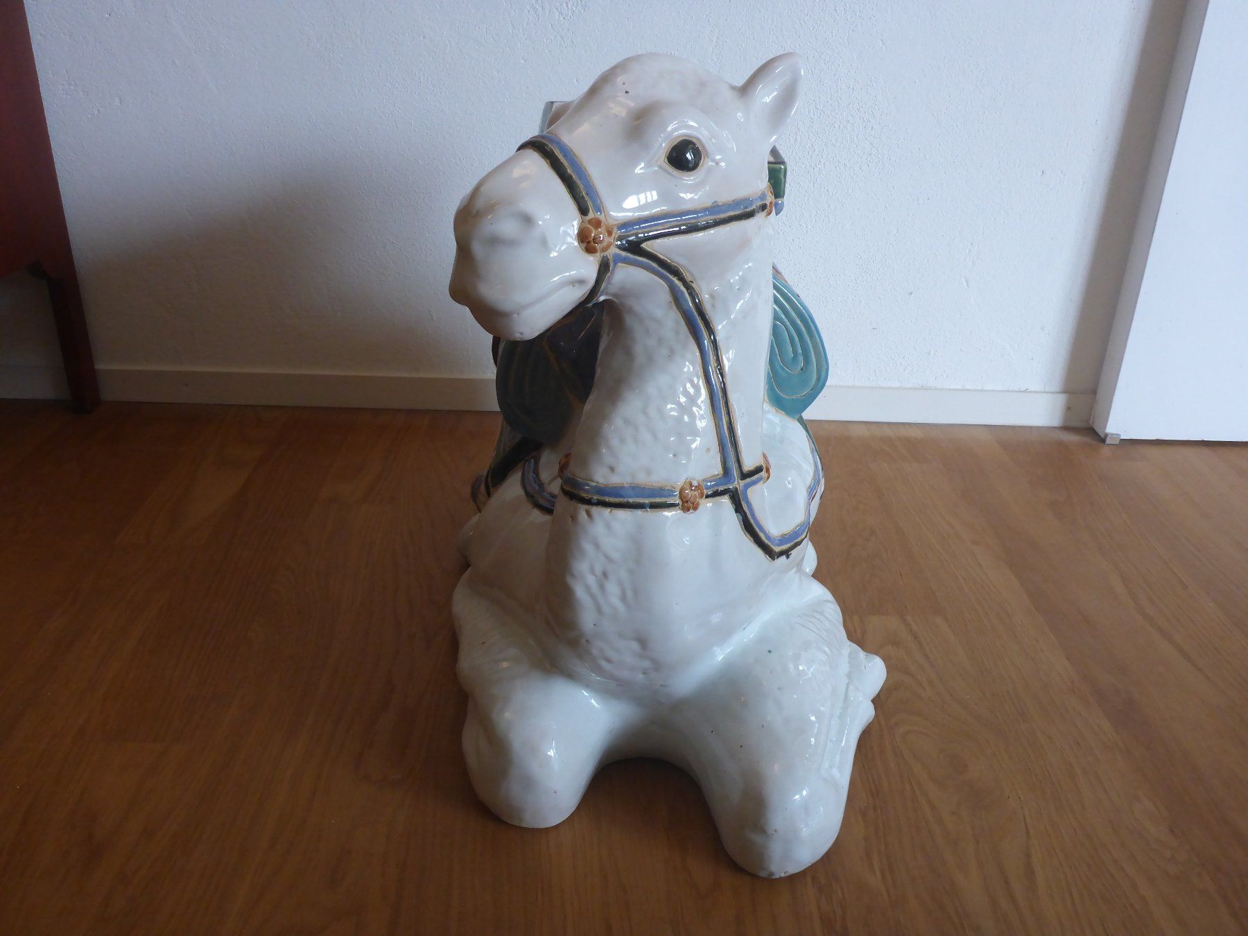 Sculture & Statue: grosses Kamel als Pflanzenständer aus Keramik – Usato da Zürich venduto da leia12 1