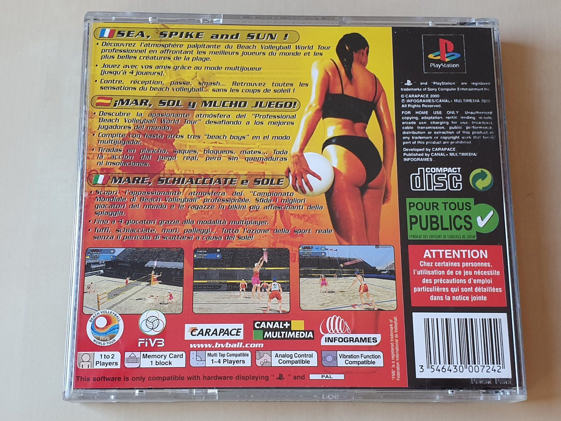 Sony Spiele: Beach Volleyball – Gebraucht aus Stansstad von collectorsshop 1