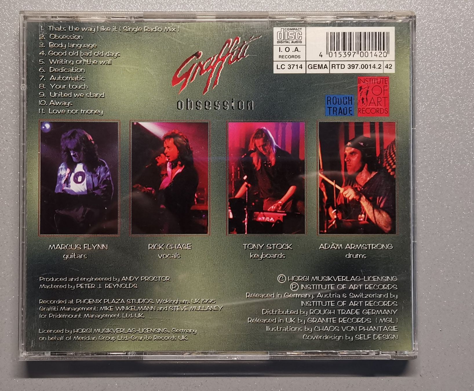 CDs: Graffiti - Obsession – Gebraucht aus Genève von Somethingwicked 2