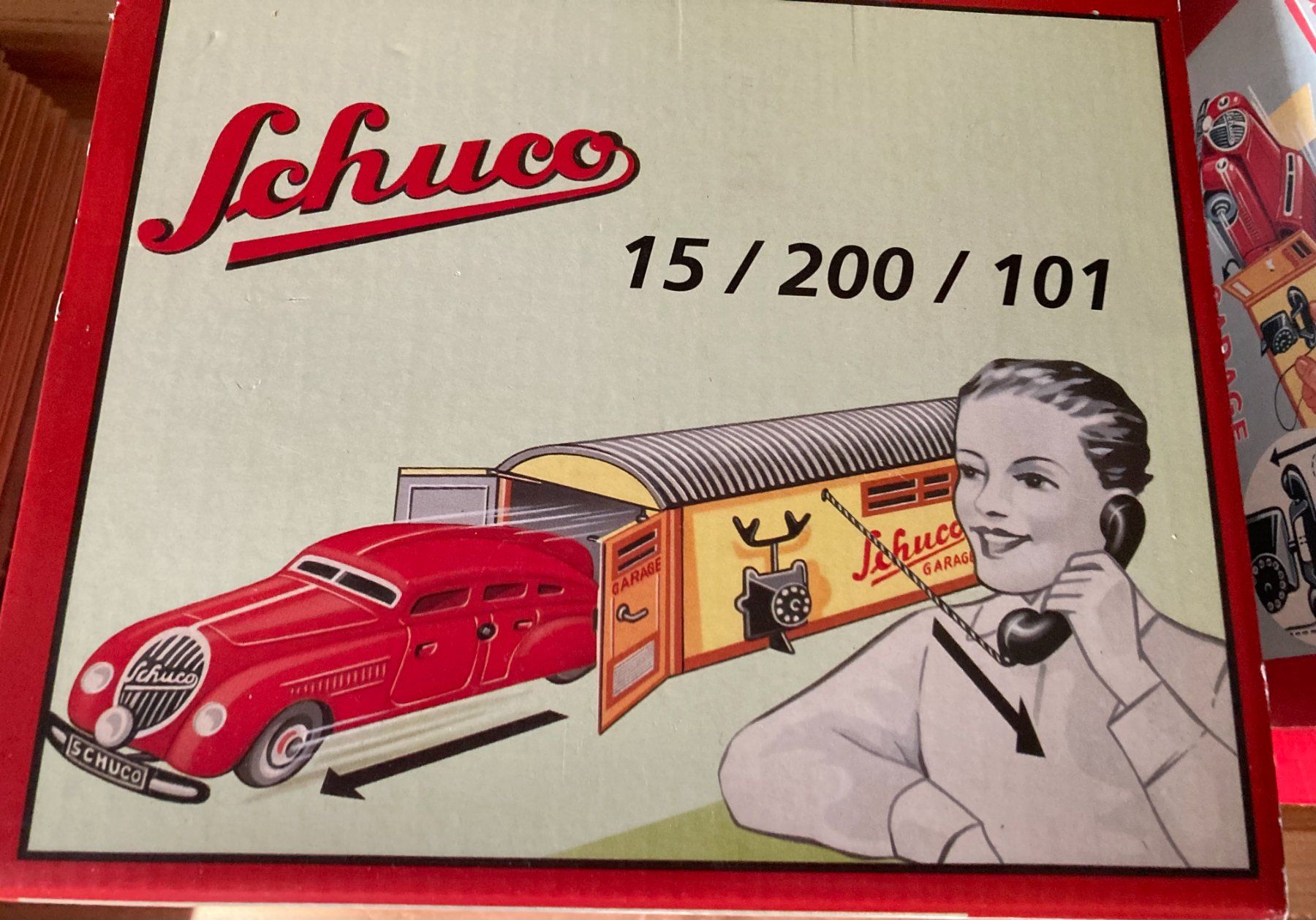 Schuco Giocattoli: Schuco Autos mit Garage – Nuovo e nell'imballaggio originale da Hauptwil venduto da Schmoisi