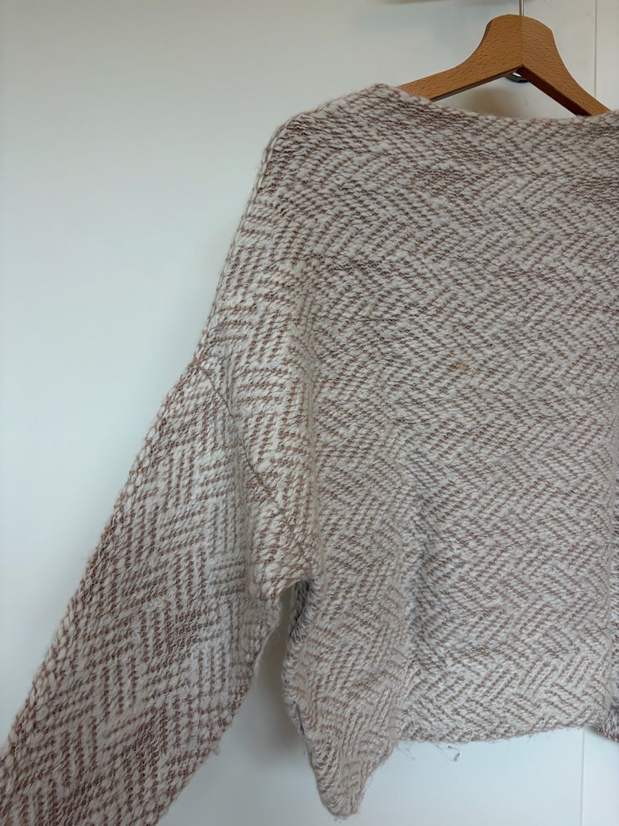 Pullover & Sweatshirts: Damen Pullover beige gemustert mit Alpakawolle – Neu (gemäss Beschreibung) aus Birmensdorf ZH von dus_zt96 1