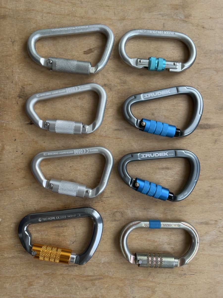 Attrezzatura da arrampicata: Karabiner hms petzl klettern – Nuovo (secondo la descrizione) da Trimstein venduto da Easyp