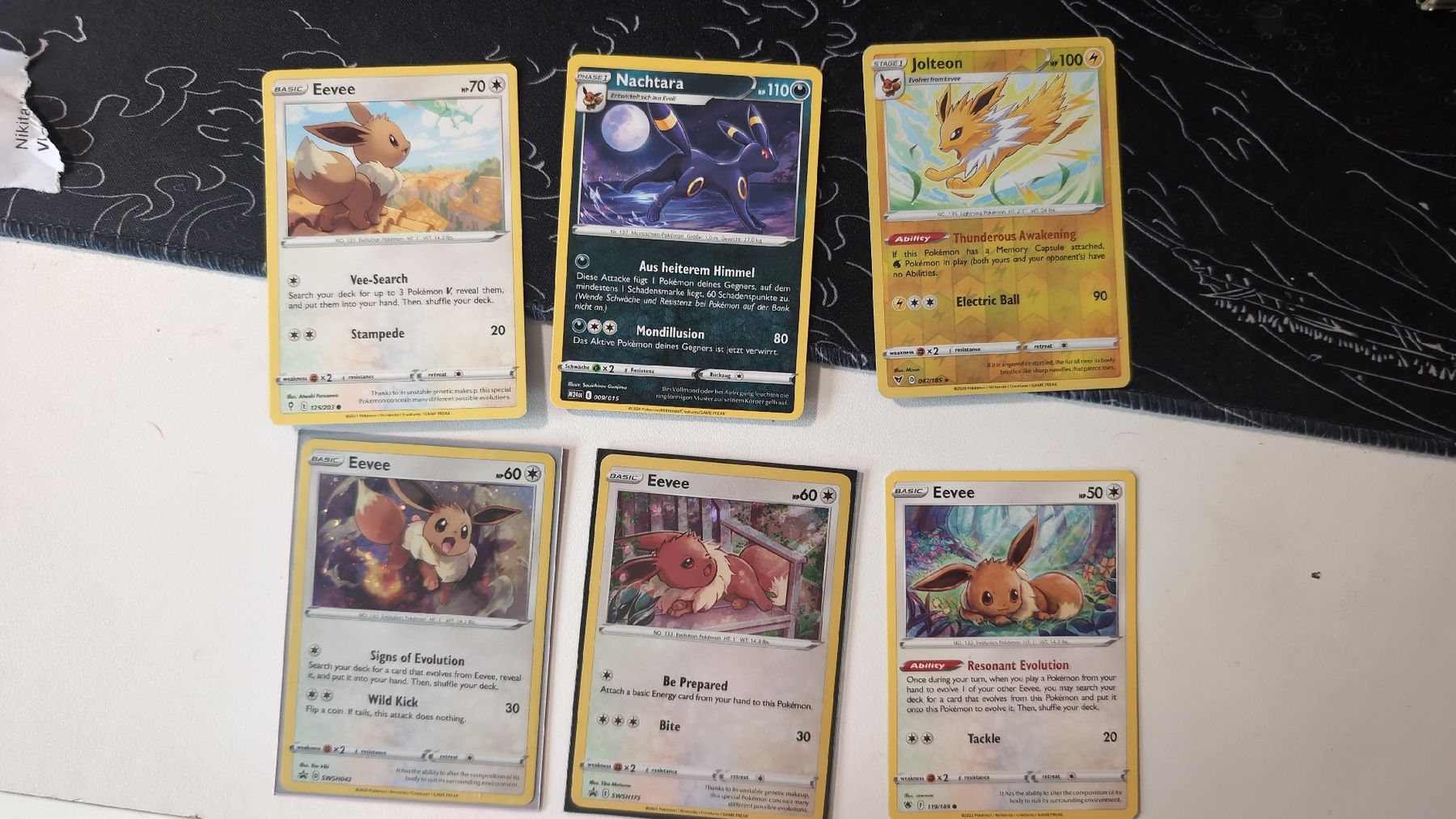 Pokémon Carte collezionabili: Pokémon Evoli Karten – Usato da Bolligen venduto da chr_t85t