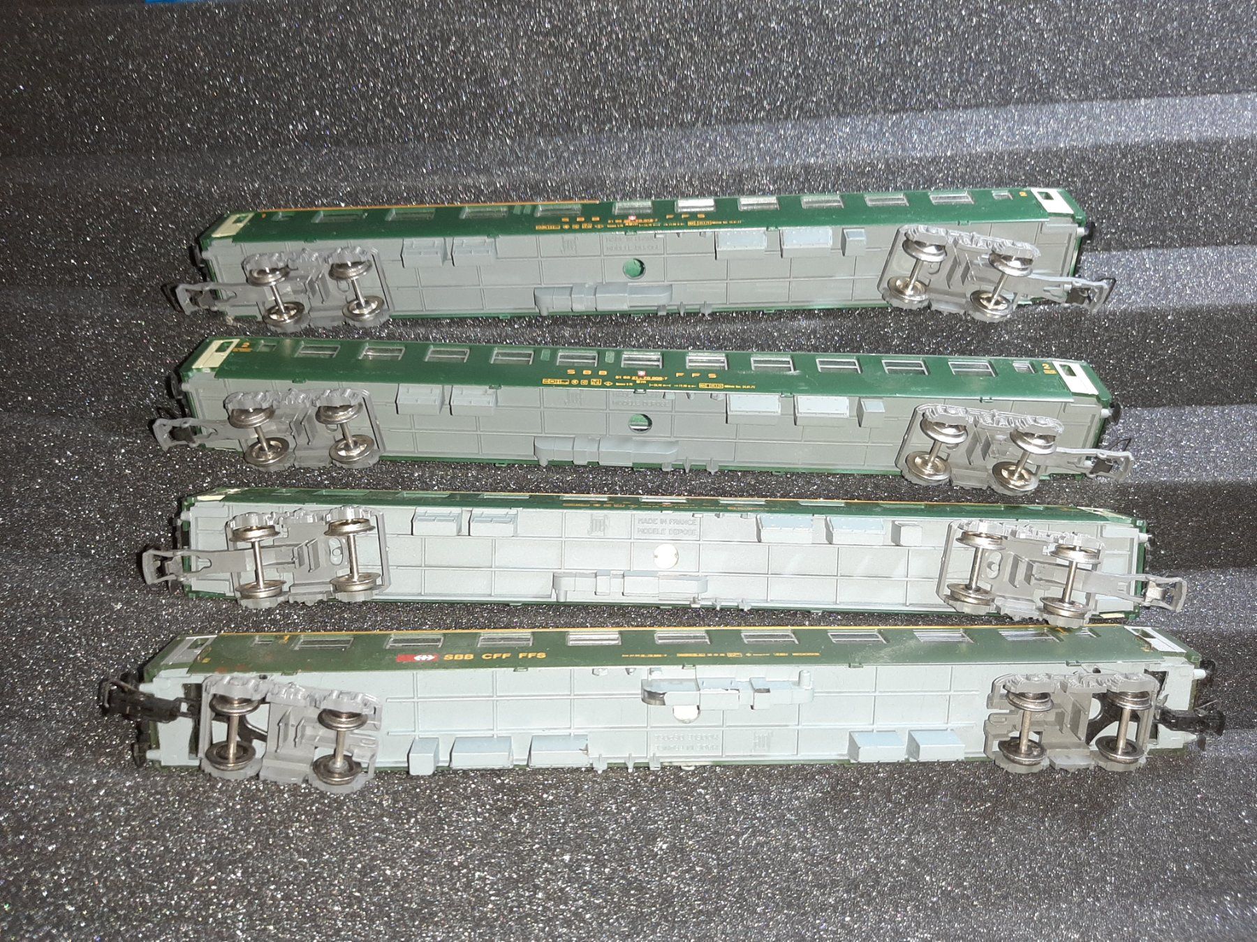 Jouef Modelleisenbahnen: JOUEF SBB CFF – Gebraucht aus Avully von RIVALIS 2