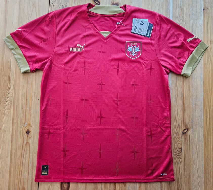 Puma Maillots de corps & Pantalons: Serbien Trikot Puma NEU Grösse L Fussball – Neuf (Voir description) à Niederrohrdorf par United-Village-Trade