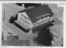 Flugaufnahme Rüti ZH Gemeindehaus - Photo: 90x120mm
