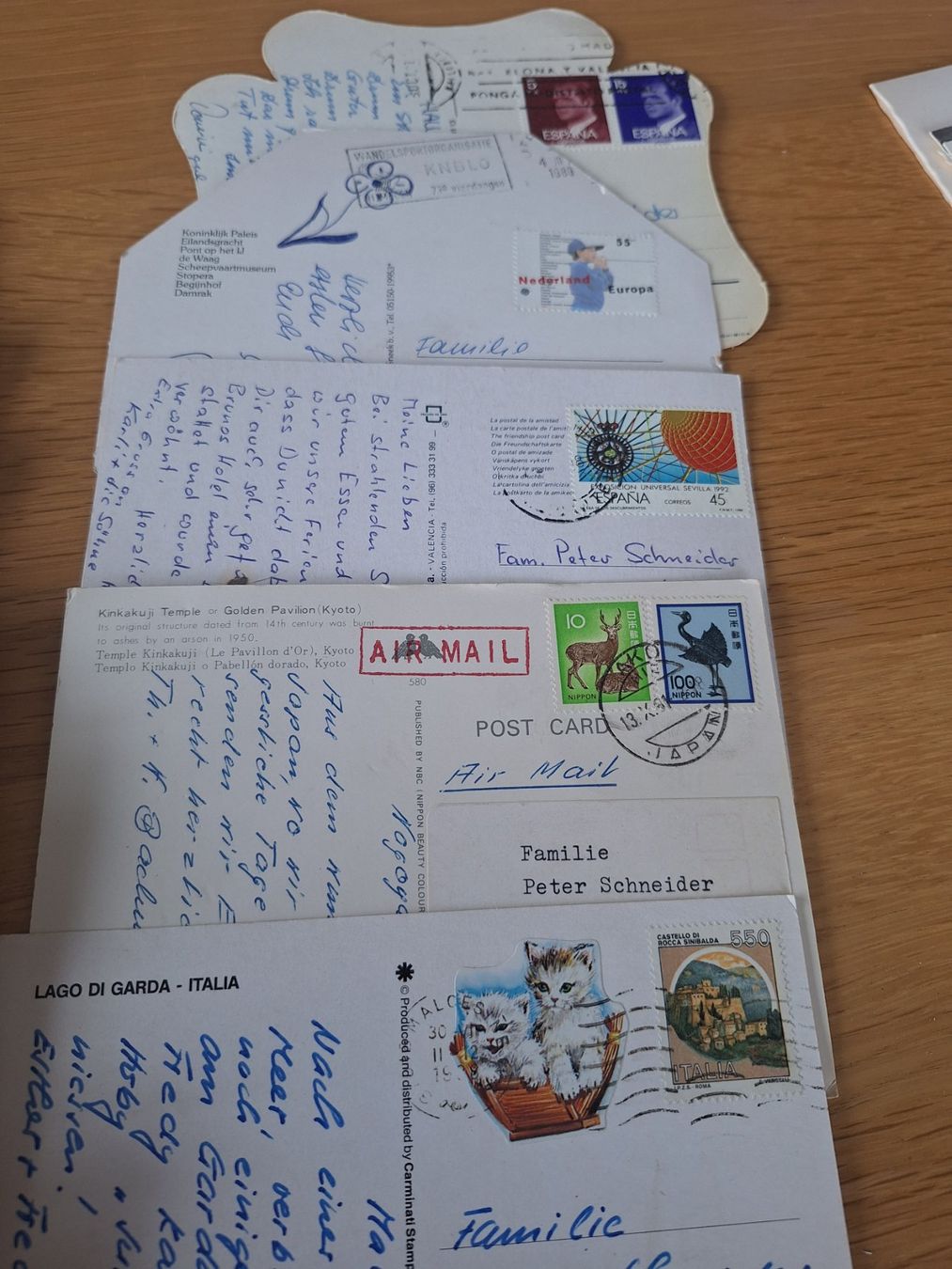 Ansichtskarten: Grosse Sammlung Ansichtskarten international gebraucht – Gebraucht aus Wanzwil von chlinih93 1