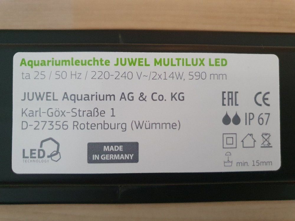 Juwel MultiLux LED 70 Aquariumlampe | Kaufen auf Ricardo