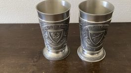 2 Frieling Zinnbecher Das ehrbare Handwerk Maler Fleissige