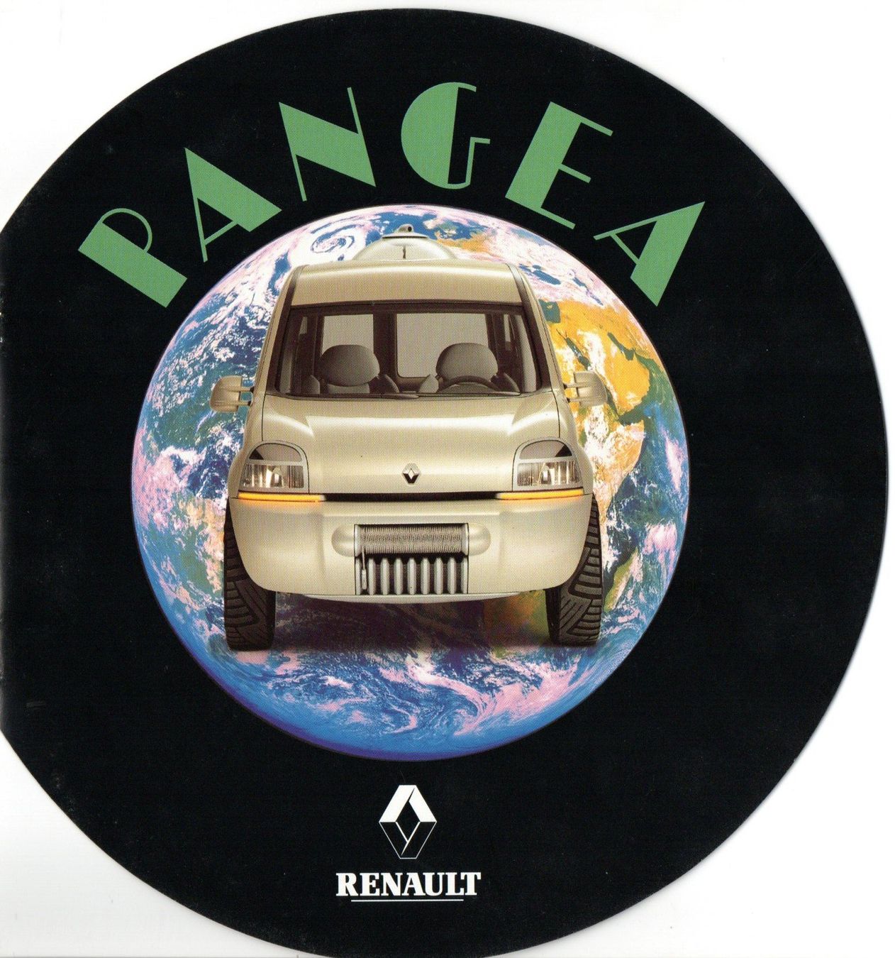 Renault Documenti: Concept Car Renault Pangea - Original-Prospekt – Nuovo (secondo la descrizione) da Malans GR venduto da Chueche427